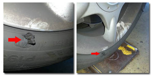 Unsafe Tire Repair