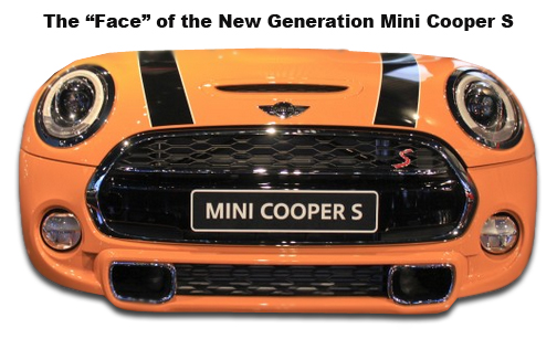the face of the new generation mini cooper s