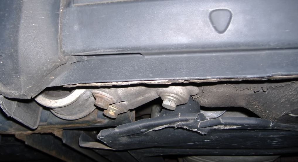 car undercarriage cover dragging