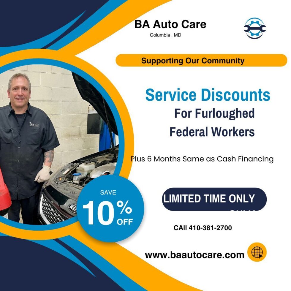 Auto Repair Service Howard County Maryland - BA Auto Care